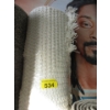 Image 1 : 6.5' x 9' Ivory Textured Area Carpet with Tassels