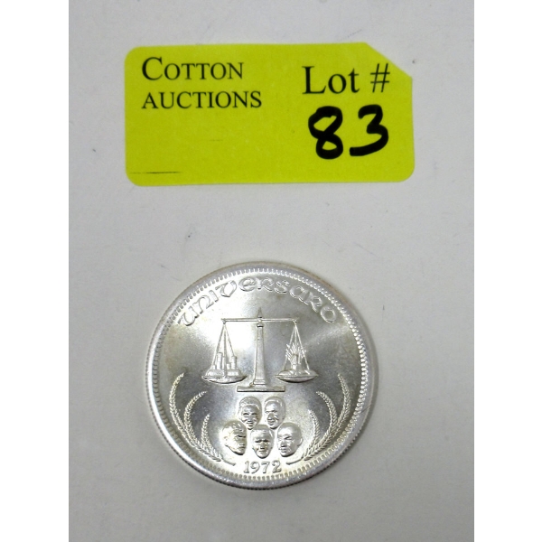 Vintage 1 Oz .999 Silver Round 