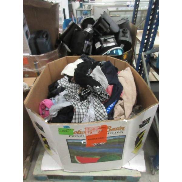 Skid of Overstock & Store Return Clothing