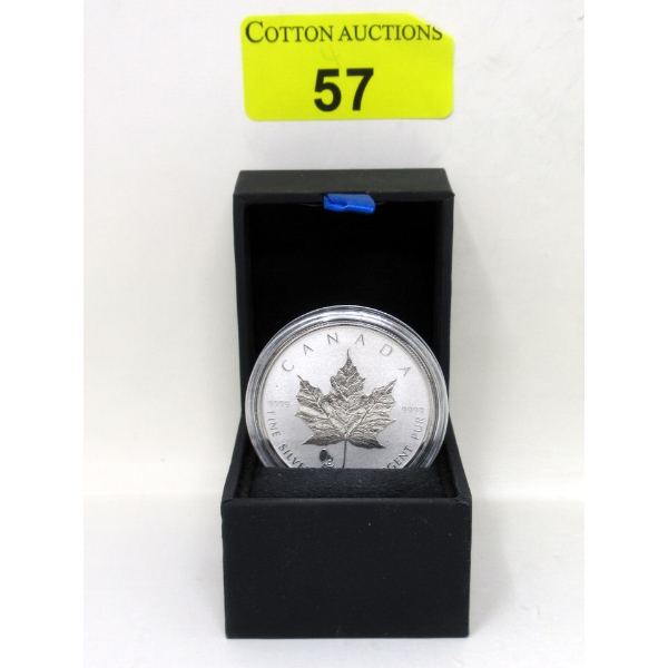 1 Oz .9999 Silver 2019 Maple Leaf Coin 