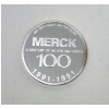 Image 2 : 1 Oz .999 Silver Merck & Co. Round 