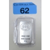 Image 1 : 1 Oz .999 Silver JBR Ethically Sourced Bar 