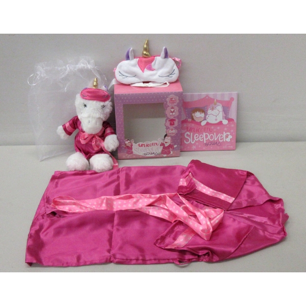 6 New "Unicorn Sleepover Squad" Boxed Gift Sets