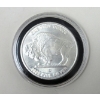 Image 1 : 1 Oz .9999 Silver Buffalo/Indigenous Art Round 