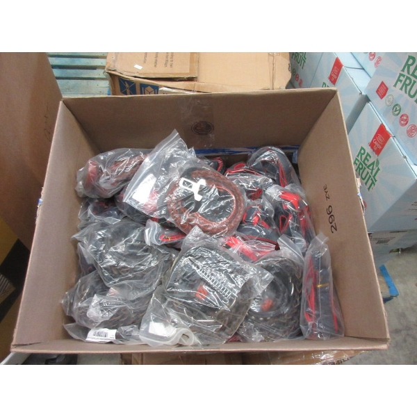 30 Assorted New Dog Harnesses & Collars with Leashes