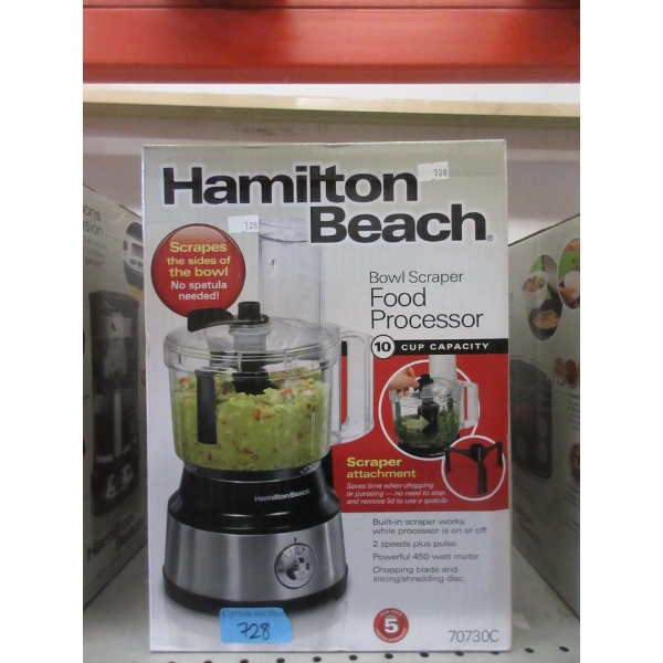 Hamilton Beach Bowl Scrapper Food Processor