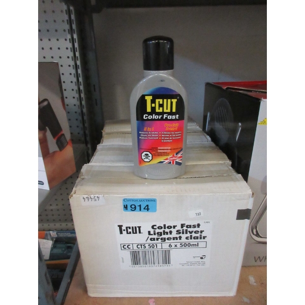 4 Cases of "T-Cut" Colour Fast Auto Polish - Light Silver