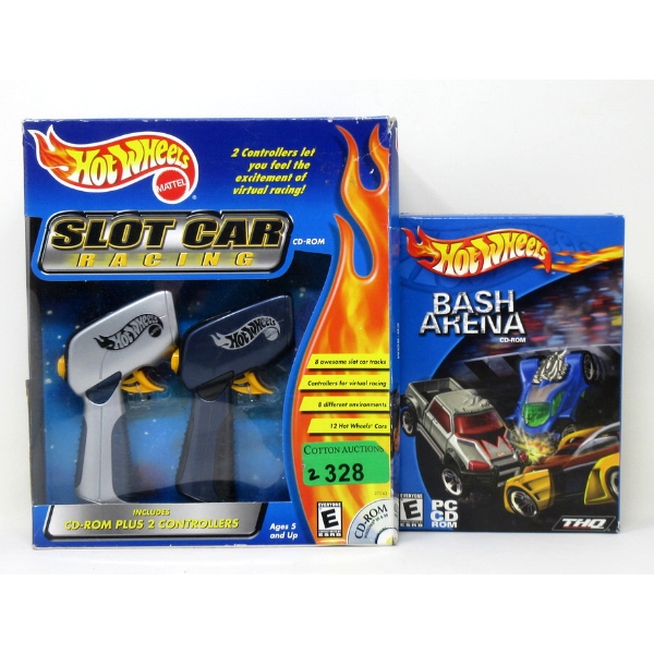 Hot Wheels CD-ROM Slot Car & Arena Bash PC Games