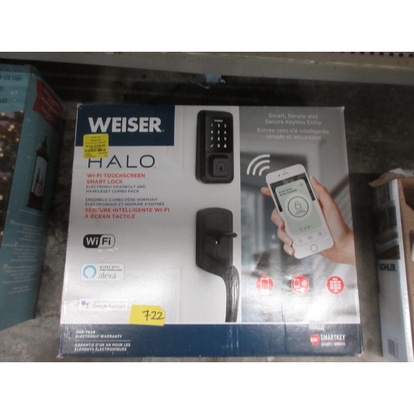 Weiser Halo WiFi Touch Screen Smart Lock