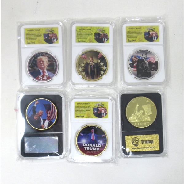 6 New Donald Trump Commemorative Rounds