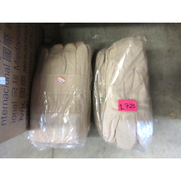 2 Packs of 12 New Pairs of XL Garden Gloves