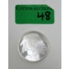 Image 1 : 1 Oz .999 Silver Indigenous/Buffalo Art Round 