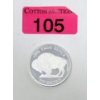 Image 1 : 1 Oz .999 Silver Asahi Mint Art Round  