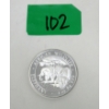 Image 1 : 1 Oz .999 Silver 2013 African Wildlife Elephant Coin 