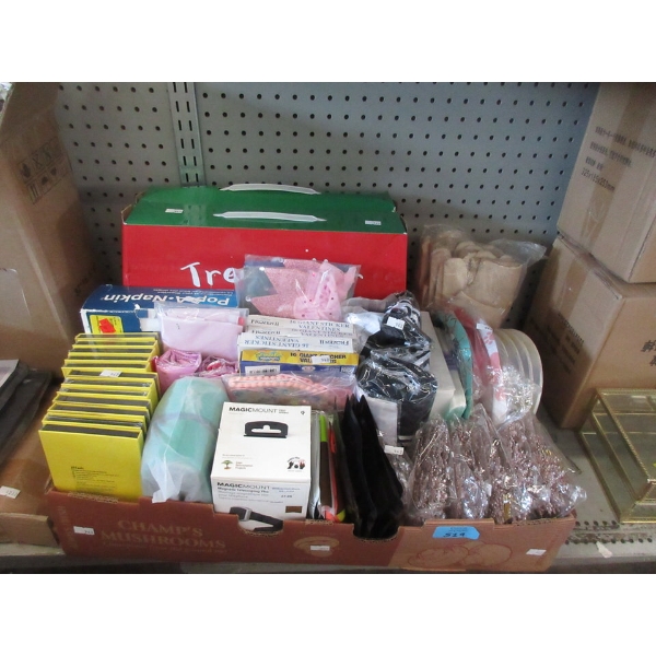 Box Lot of Overstock & Customer Return Goods