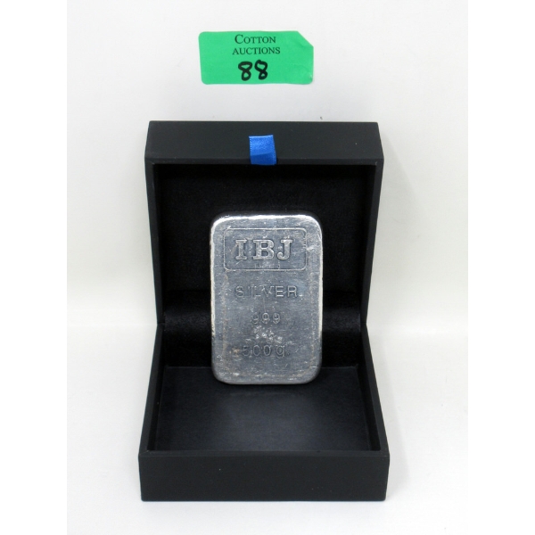 16 Oz/500 Gram .999 Silver Bar
