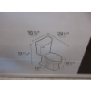 Image 2 : Kohler White Elongated Bowl Toilet in Bow
