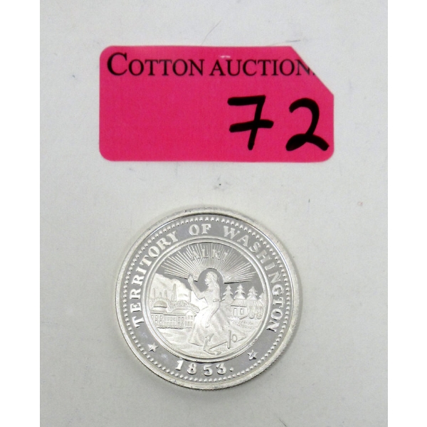 1 Oz .999 Silver 2001 Space Odyssey Round 