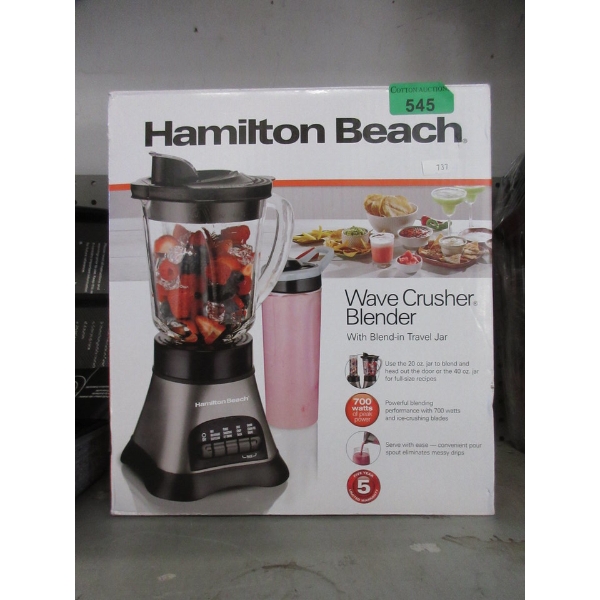 Hamilton Beach Wave Crusher Blender