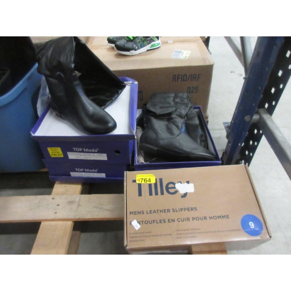4 Pairs of Overstock & Customer Return Boots