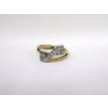 Image 1 : 18KT Yellow Gold Ladies Estate Multi-Diamond Ring