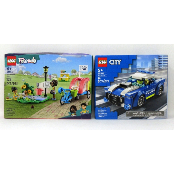 2 New LEGO Building Toy Sets - Sealed Boxes