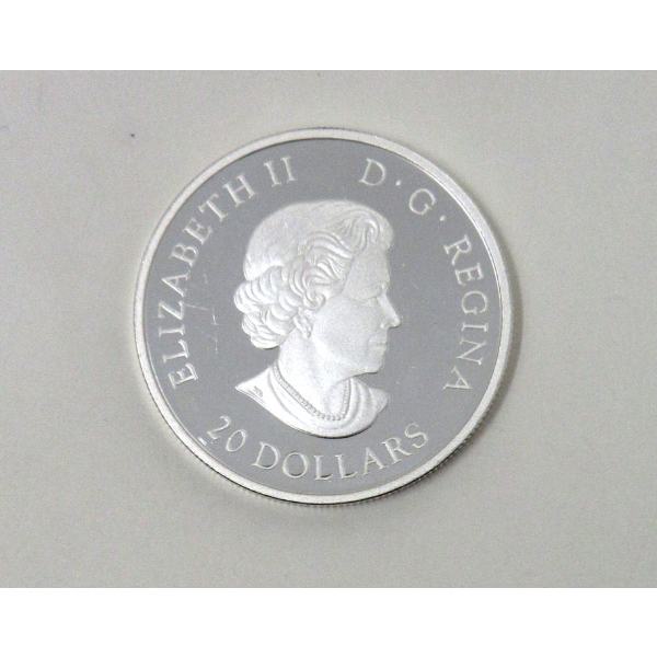 1+ Oz .9999 Silver 2019 Canada National Flag Coin 