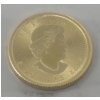 Image 2 : 1/10 Oz .9999 Fine Gold 2017 Canada Maple Leaf Coin 