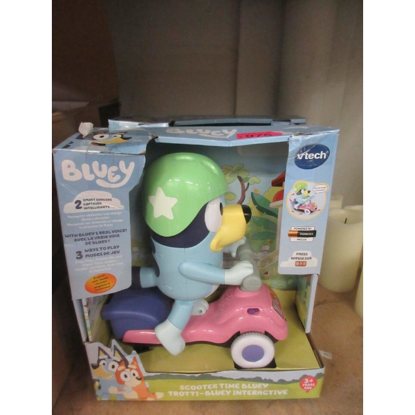 2 Vtech Bluey Scooter Time Toys