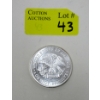 Image 1 : 1 Oz .999 Silver Eagle/Silver Trade Unit Round 
