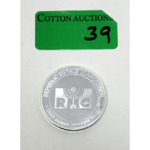 1 Oz .999 Silver RMC Investor Round  