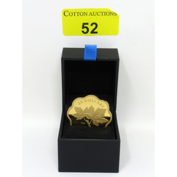 26.51 Gram .9999 Silver 2019 $20 Iconic Maple Leaves Coin 