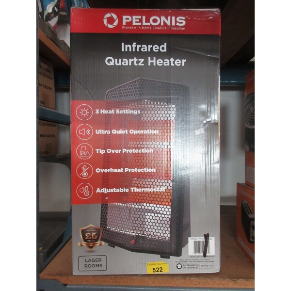 Pelonis Infrared Quartz Heater for Large Rooms