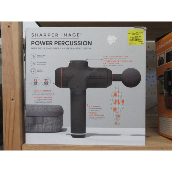 Sharper Image Power Percussion Massager