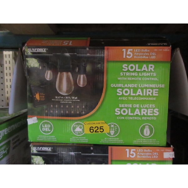Sunforce 35' Solar LED String Light 