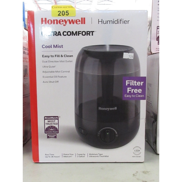 Honeywell Cool Mist Humidifier - Black 