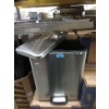 Image 1 : Stainless Steel 40 L Pedal Trash Can