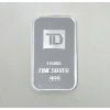 Image 1 : 1 Oz .999 Silver TD Bank Investor Bar 