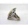 Image 3 : Three .925 Sterling Silver Crystal Gemstone Rings