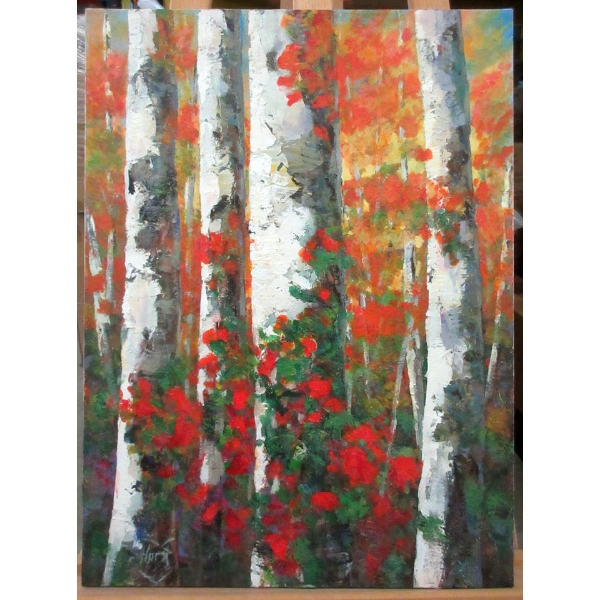 Original Marilyn Hurst Painting on Canvas 