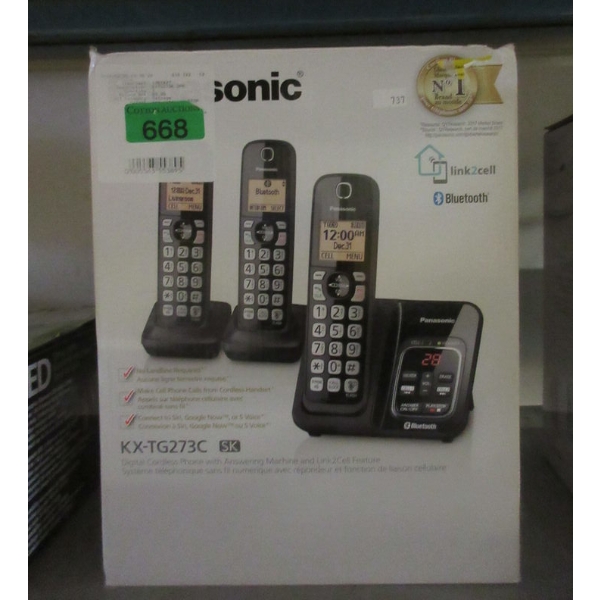 Panasonic Digital Cordless Phone Set 