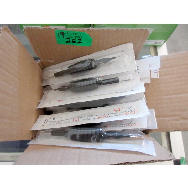 19 New 3/4" Tattoo Needles - Sealed Individually