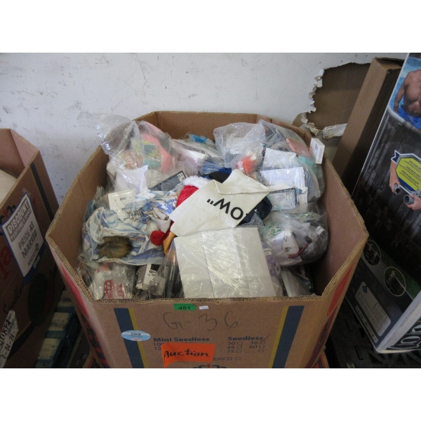 Skid of Overstock and Customer Return Goods