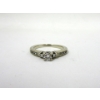 Image 2 : 14 KT White Gold .36 CTW Diamond Ring