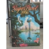 Image 1 : Super Bowl XXXL "New Orleans" Poster on Board