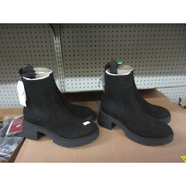 2 New Pairs of Women's Black Time & Tru Boots
