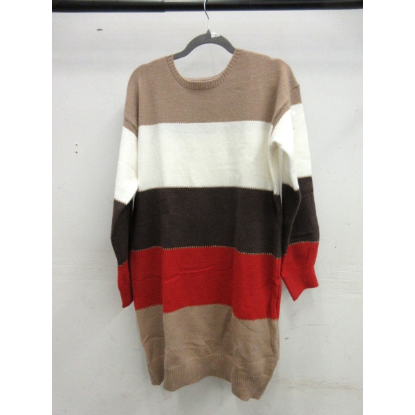 4 New Wide Stripe Ladies Sweaters - XL
