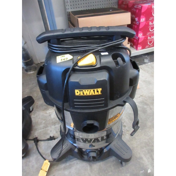 DeWalt Stealth Sonic Stainless Steel Shop Vac