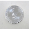Image 1 : 1 Oz .999 Silver Elemetal Round 
