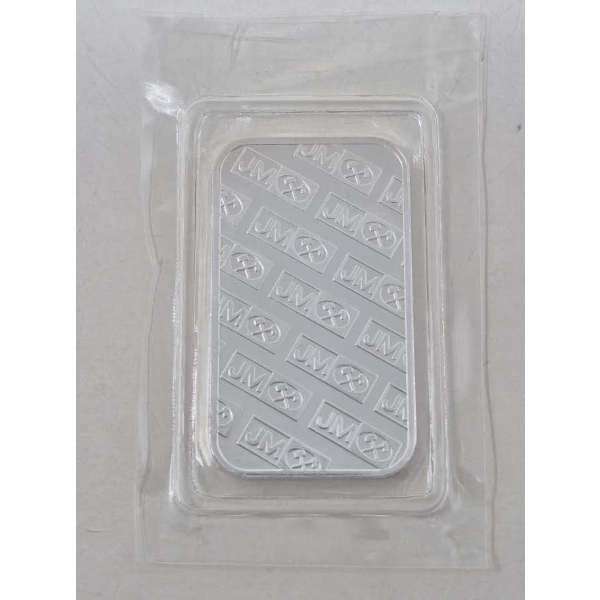 1 Oz .999 Silver Johnson Matthey Bar 